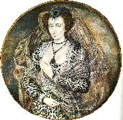 Oliver, Issac An Unidentified Lady oil painting